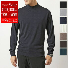 【11/14-11/16限定・最大2万円OFFクーポン配布中】JOHN SMEDLEY ジョンスメドレー ニットトップス HARCOURT ハーコート STANDARD FIT メンズ メリノウール モックネック セーター ハイゲージ 無地 カラー8色