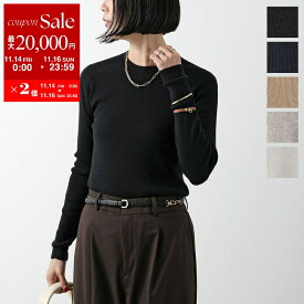 【11/14-11/16限定・最大2万円OFFクーポン配布中】JOHN SMEDLEY ジョンスメドレー ニット COREY レディース メリノウール クルーネック 長袖 リブ セーター カラー8色