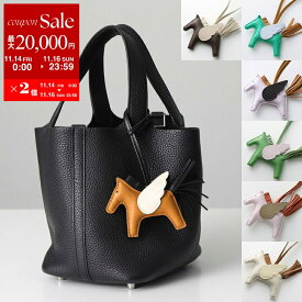 【11/14-11/16限定・最大2万円OFFクーポン配布中】HERMES エルメス チャーム ロデオペガサス タッチ PM RODEO PEGASUS TOUCH 083010CA アニョーミロ+スイフト レディース レザーホルダー バッグチャーム カラー17色