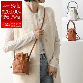 【11/14-11/16限定・最大2万円OFFクーポン配布中】FENDI フェンディ ショルダーバッグ MINI MON TRESOR ミニ モン トレゾール 8BS010 A3ZG レディース FFロゴ ズッカ柄 ハンドバッグ カラー2色