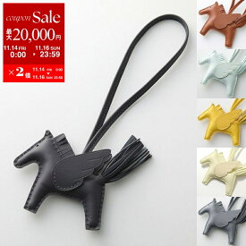 【11/14-11/16限定・最大2万円OFFクーポン配布中】HERMES エルメス チャーム ロデオペガサス タッチ PM RODEO PEGASUS TOUCH H083010CA アニョーミロ+スイフト レディース レザーホルダー ソー 単色カラー SO カラー8色
