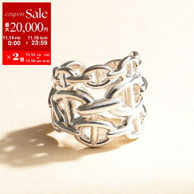 HERMES エルメス リング シェーヌダンクル アンシェネ GM Chaine dancre Enchainee H109506B レディース アンカー チェーン 指輪 silver925 SV シルバー