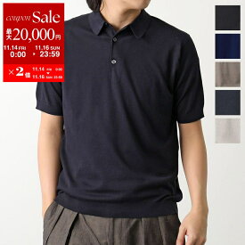 【11/14-11/16限定・最大2万円OFFクーポン配布中】JOHN SMEDLEY ジョンスメドレー ニット ポロシャツ REID メンズ MODERN FIT 30G 半袖 コットン 無地 ハイゲージ カラー6色