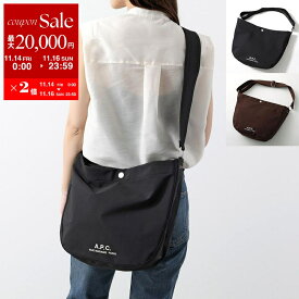 【11/14-11/16限定・最大2万円OFFクーポン配布中】APC A.P.C. アーペーセー ショルダーバッグ Journal ジャーナル PSAKR M61939 レディース トートバッグ クロスボディ ロゴ 鞄 カラー2色