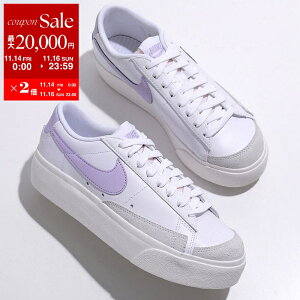 y11/14-11/16Eő2~OFFN[|zzzNIKE iCL Xj[J[ W BLAZER LOW PLATFORM u[U[ E vbgtH[ DJ0292 fB[X [Jbg S  V[Y C 114/WHITE-LILAC-BLOOM-