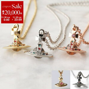 y11/18Eő2~OFFN[|zzzVivienneWestwood BBAEGXgEbh lbNX NEW PETITE ORB PENDANT 63020098 fB[X ̃I[u J[5F