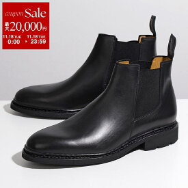 【11/18限定・最大2万円OFFクーポン配布中】Paraboot パラブーツ ブーツ CHAMFORT 128412 メンズ サイドゴア レザー シューズ 靴 NOIR