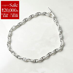 y11/18Eő2~OFFN[|zzzHERMES GX lbNX VF[k_N PM chaine d'ancre necklace fB[X 43R} AJ[`F[ silver925 S Vo[