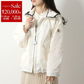 【11/18限定・最大2万円OFFクーポン配布中】MONCLER モンクレール ジャケット CASSIOPEA カシオペア 1A00060 54A1K レディース フード付き ロゴパッチ 長袖 フーテッド ブルゾン カラー2色