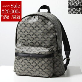 【11/18限定・最大2万円OFFクーポン配布中】CELINE セリーヌ バックパック MEDIUM BACKPACK TRIOMPHE CANVAS 188382FSZ.38AW 188382GD7.02SI メンズ リュック バッグ トリオンフ 鞄 カラー2色