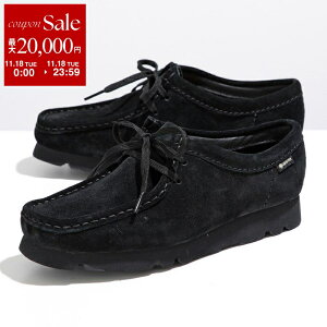 y11/18Eő2~OFFN[|zzzClarks N[NX JV 26179258 Wallabee GTX r[SAebNX fB[X Vibram ru\[ GORE-TEX XEF[h U[ C Black