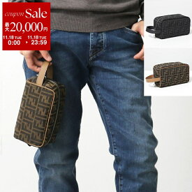 【11/18限定・最大2万円OFFクーポン配布中】FENDI フェンディ クラッチバッグ BEAUTY SMALL ビューティー スモール 7N0151 ALWK メンズ セカンドバッグ ポーチ ハンドル付き 鞄 カラー2色