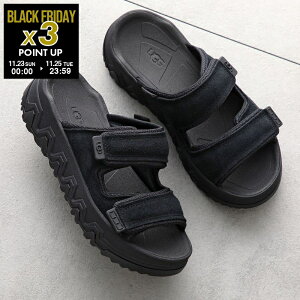 UGG AO T_ CAP TRARAIL STRAP SLIDE LbvgC Xgbv XCh 1167497 fB[X XEF[h _uxg V[Y C BLK