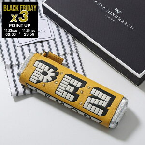 ANYA HINDMARCH AjnCh}[` yP[X Anya Brands Pencil Case Pez 200929 fB[X |[` M U[  LemonCurd