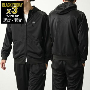 EA7 EMPORIO ARMANI GAZbe G|IA}[j ZbgAbv 7M000915 AF12449 Y t[ht tWbv gbNpc S UC001 BLACK