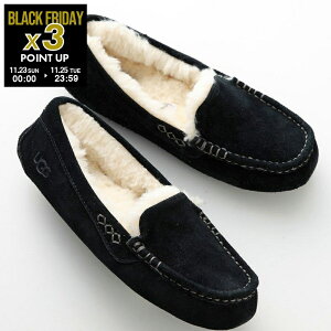 UGG AO Xb| W ANSLEY AX[ 1106878 fB[X XEF[h {A hCrO V[Y S C BLK