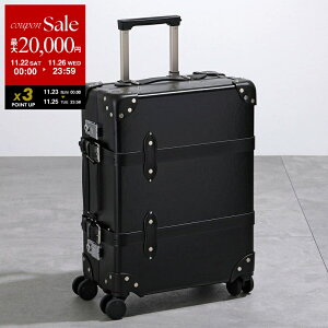 yubNtCf[E11/22`26Eő2~OFFN[|zGLOBE TROTTER O[ugb^[ L[P[X New Centenary 4x Wheel Carry On Case Y gxobO  BLACK/BLACK/CHROMEydc_kikakuz