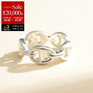 yubNtCf[E11/22`26Eő2~OFFN[|zHERMES GX O AVFl PM Enchainee Ring VF[k_N H109507B fB[X AJ[ `F[ w silver925 Vo[yd