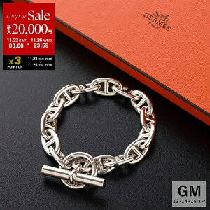 yubNtCf[E11/22`26Eő2~OFFN[|zGX uXbg VF[k_N GM HERMES Chaine DAncre H101672B Y 13R} 14R} 15R} r silver925 `F[ SV/Vo[