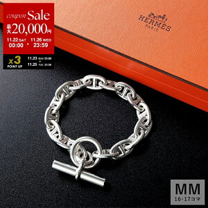 yubNtCf[E11/22`26Eő2~OFFN[|zGX uXbg VF[k_N MM HERMES Chaine DAncre H101994B Y 16R} 17R} 18R} r silver925 AJ[ `F[ V