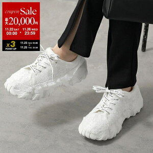 yubNtCf[E11/22`26Eő2~OFFN[|zMAISON MAVERICK PRESENTS ] }[xbN Xj[J[ Bumpy Sole Lace Sneaker MS2497 fB[X [Jbg [X  V[Y C WHITE