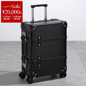 yubNtCf[E11/22`26Eő2~OFFN[|zGLOBE TROTTER O[ugb^[ L[P[X New Centenary 4x Wheel Carry On Case Y gxobO  BLACK/BLACK/CHROMEydc_kikakuz