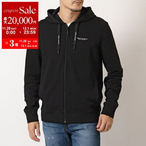 yő2~OFFN[|ΏہE11/29`12/1zARMANI EXCHANGE A/X A}[j GNX`FW WbvAbvp[J[ 8NZM95 ZJKRZ Y XEFbg S 1200 BLACK