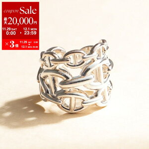 yő2~OFFN[|ΏہE11/29`12/1zHERMES GX O VF[k_N AVFl GM Chaine dancre Enchainee H109506B fB[X AJ[ `F[ w silver925 SV Vo[