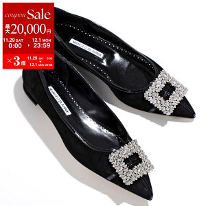 yő2~OFFN[|ΏہE11/29`12/1zMANOLO BLAHNIK }mujN pvX TUBERIANFLAT SUEDE DAIM 010 `xA tbg XEF[h fB[X WGobN C 1/BLCK