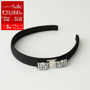 yő2~OFFN[|ΏہE11/29`12/1zFERRAGAMO tFK 34 7581 001 B{ J`[V wAoh rW[ NERO+CRYSTAL fB[X