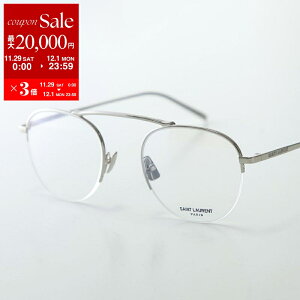 yő2~OFFN[|ΏہE11/29`12/1zSAINT LAURENT T[ Kl SL 576 Y {Xg^ n[t ^t[ ׃t[ NOX ዾ ߂ ACEFA 001/SILVER-SILVE