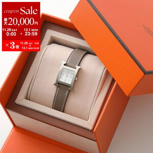 yő2~OFFN[|ΏہE11/29`12/1zHERMES GX rv HEHb` H watch PM 25mm X[ W036709 fB[X XCtg U[Xgbv HS^ AiOv ETOUPE/SV