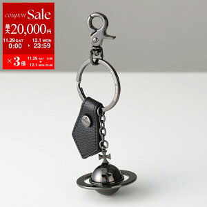 yő2~OFFN[|ΏہE11/29`12/1zVivienne Westwood BBAEGXgEbh L[O SAFFIANO PLAIN 3D ORG GUNMETAL 8203011IU OM0014 fB[X I[u L[|_[ obO`[ N403