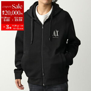 yő2~OFFN[|ΏہE11/29`12/1zARMANI EXCHANGE A/X A}[j GNX`FW p[J[ XM000371 AF10818 Y XEFbg WbvAbv  t[fB S hJ UC001/BLACK