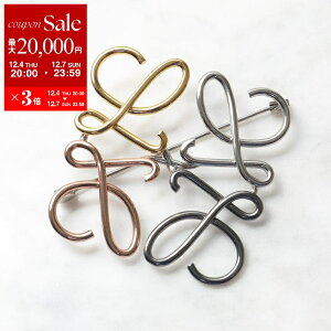 yő2~OFFN[|ΏہE12/4-20`zLOEWE Gx u[` ANAGRAM BROOCH J000245X10 fB[X AiO s 9486/PALLADIUM/MULTICOLORydc_kikakuz