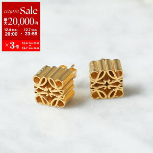 yő2~OFFN[|ΏہE12/4-20`zLOEWE Gx sAX ANAGRAM STUD AiO X^bh J821239X04 fB[X ANZT[ Vo[925 silver925 8130/GOLDydc_kikakuz