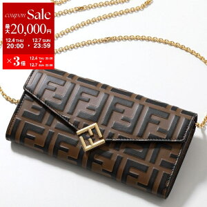 yő2~OFFN[|ΏہE12/4-20`zFENDI tFfB `F[EHbg CHAIN CONTINETAL `F[R`l^ 8M0365 ADYM fB[X ܂蒷z FF  F13VKydc_kikakuz