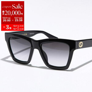 yő2~OFFN[|ΏہE12/4-20`zGUCCI Ob` TOX GG1714S fB[X LbgAC^ XNGA^ t GGS Zt[ ACEFA 001/BLACK-BLACK-GREYydc_kikakuz