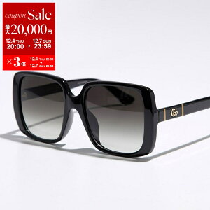 yő2~OFFN[|ΏہE12/4-20`zGUCCI Ob` TOX GG0632SA fB[X XNGA^ AWAtBbg ^S t Zt[ 001/BLACK-BLACK-GREYydc_kikakuz