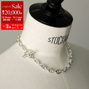 yő2~OFFN[|ΏہE12/10-0`zHERMES GX lbNX VF[k_N PM chaine d'ancre necklace fB[X 43R} AJ[`F[ silver925 S Vo[ydc_kikakuz