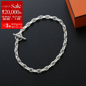 yő2~OFFN[|ΏہE12/10-0`zHERMES GX lbNX VF[k_N PM chaine d'ancre necklace Y 43R} AJ[`F[ silver925 S Vo[ydc_kikakuz