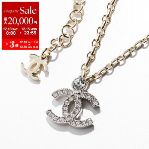 �y�ő�2���~OFF�N�[�|���ΏہE12/13�`15����zCHANEL �V���l�� �l�b�N���X ABC147 B14705 ���f�B�[�X ���C���X�g�[�� �`�F�[�� �y���_���g �R�R�}�[�N CC�}�[�N �W���G���[ �A�N�Z�T���[ NS704