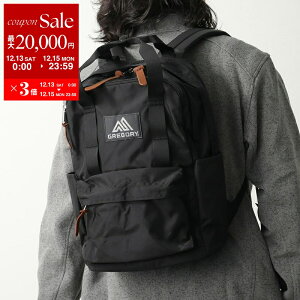 �y�ő�2���~OFF�N�[�|���ΏہE12/13�`15����zGREGORY �O���S���[ �o�b�N�p�b�N EASY PEASY DAY �C�[�W�[�s�[�W�[�f�C 103868 1041 �����Y �i�C���� 18L �����b�N �o�b�O ���S �� BLACK