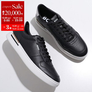 �y�ő�2���~OFF�N�[�|���ΏہE12/20�`21����zHUGO BOSS �q���[�S�{�X �X�j�[�J�[ Clint Tenn ltvpN 50542538 �����Y ���[�J�b�g ���U�[ �V���[�Y �C 001/Black�ydc_kikaku�z