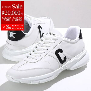 �y�ő�2���~OFF�N�[�|���ΏہE12/20�`21����zCELINE �Z���[�k �X�j�[�J�[ RUNNER CR-02 LOW LACE-UP SNEAKER 30 �����i�[ 359483338C.01OK �����Y ���[�J�b�g �C OPTIC-WHITE/BLACK�ydc_kikaku�z