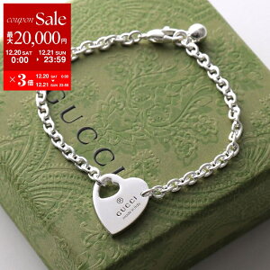 �y�ő�2���~OFF�N�[�|���ΏہE12/20�`21����zGUCCI �O�b�` �u���X���b�g TRADEMARK �g���[�h�}�[�N 796301 J8400 ���f�B�[�X �n�[�g �X�^�[�����O�V���o�[�ydc_kikaku�z