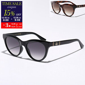 �y15��OFF�N�[�|���ΏہE12/26-9��59�����zGUCCI �O�b�` �T���O���X GG0763S ���f�B�[�X �{�X�g���^ �ዾ ���K�l GG���^�����S �Z���t���[�� �O���f�[�V���������Y �A�C�E�F�A �J���[3�F�ycp_fifte�z