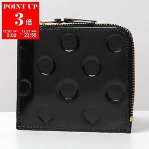 COMME des GARCONS �R���f�M�����\�� �~�j���z POLKA DOTS EMBOSSED �|���J �h�b�g �G���{�X SA3100NE �����Y ���f�B�[�X L���t�@�X�i�[ ���K���� BLACK