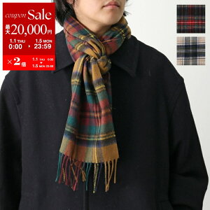 �y�V�tSALE�E�ő�2���~OFF�N�[�|��1/1�`5����zBarbour �o�u�A�[ �}�t���[ new check tartan scarf USC0137 �����Y ���f�B�[�X �`�F�b�N�� �t�����W �X�g�[�� �J�V�~�����E�[�� �J���[3�F