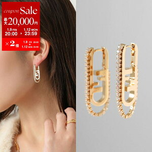 �y�ő�2���~OFF�N�[�|���ΏہE1/9-20���`�zFENDI �t�F���f�B �s�A�X OLOCK �I�[���b�N 8AL173 ATEP ���f�B�[�X �N���X�^�� �A�N�Z�T���[ F089U/SOFT-GOLD+CRYSTAL